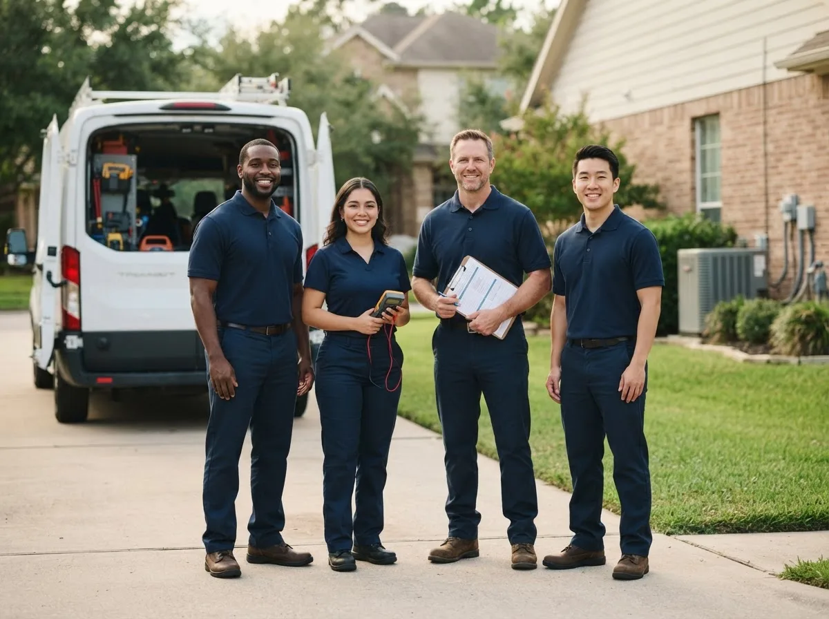 Certified HVAC technician near Colfax, WI